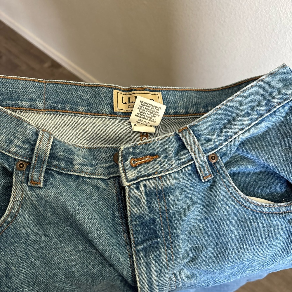 L.L. Bean Classic Fit Light Blue Jeans